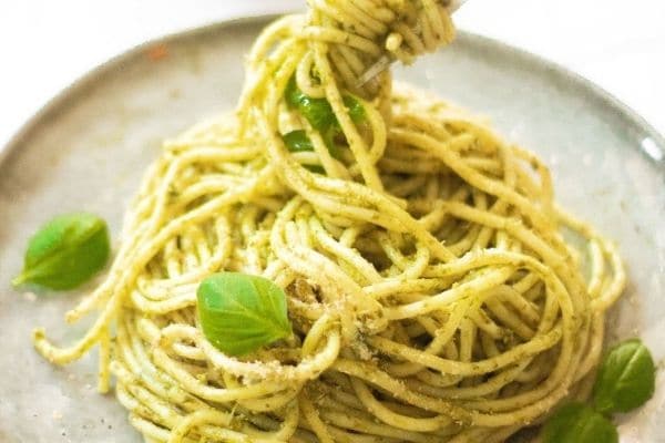vegan basil pasta recipe