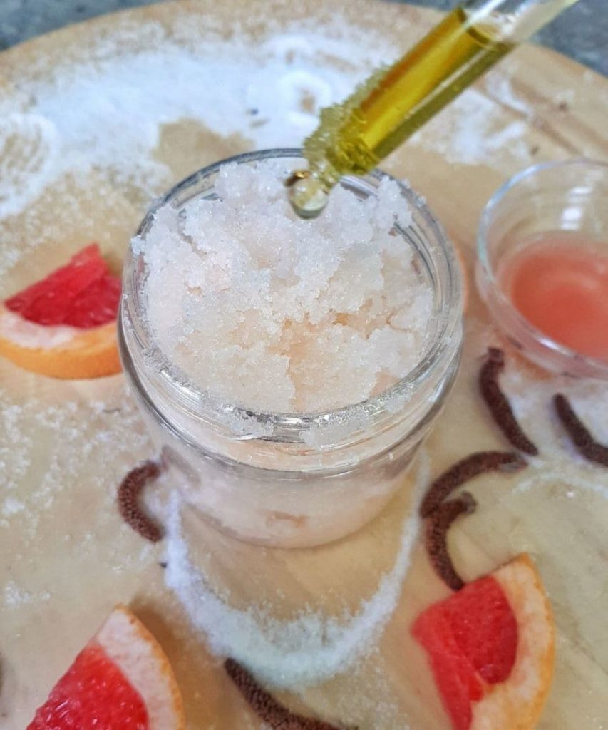 grapefruit sugar scrub recipe